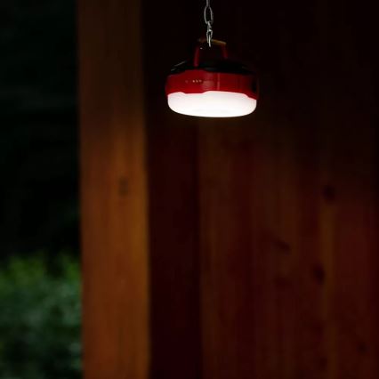 LED Stmievateľná nabíjacia solárna baterka s funkciou powerbanky LED/3W/5V 3000/4000/6500K IPX6 500 lm 2000 mAh