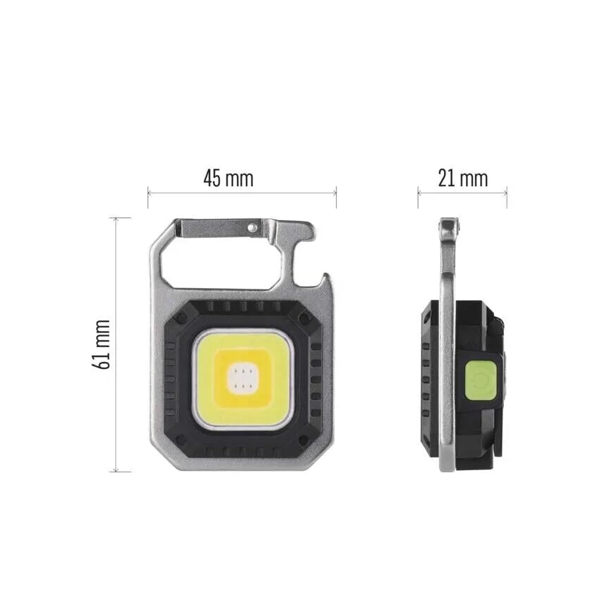 LED Nabíjacia svietidlo LED/USB/3,7V 750 lm 500 mAh