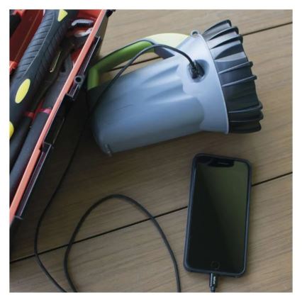 LED nabíjateľná baterka LED/3,7V 4000 mAh