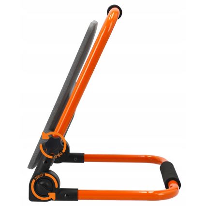 LED nabíjateľný reflektor so stojanom LED/30W/3,2V 4500K 5000 mAh IP65 oranžový