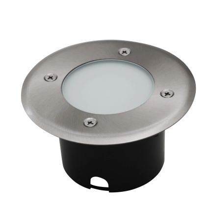 LED Nájazdové svietidlo MIVO LED/3W/230V pr. 12 cm IP67 matný chróm