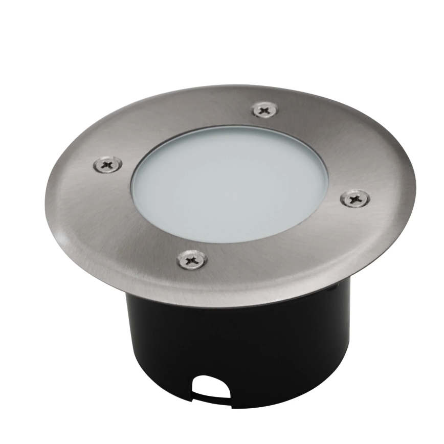 LED Nájazdové svietidlo MIVO LED/3W/230V pr. 12 cm IP67 matný chróm
