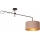 LED nastaviteľný prisadený luster VENICE 1xE27/60W/230V béžová/zlatá