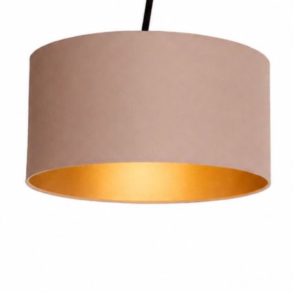 LED nastaviteľný prisadený luster VENICE 1xE27/60W/230V béžová/zlatá