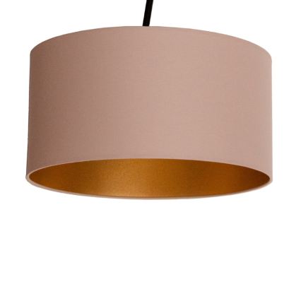 LED nastaviteľný prisadený luster VENICE 1xE27/60W/230V béžová/zlatá