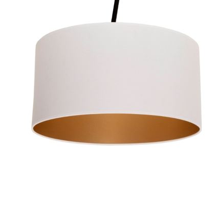 LED nastaviteľný prisadený luster VENICE 1xE27/60W/230V biely/zlatý