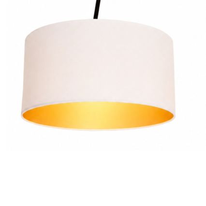 LED nastaviteľný prisadený luster VENICE 1xE27/60W/230V biely/zlatý