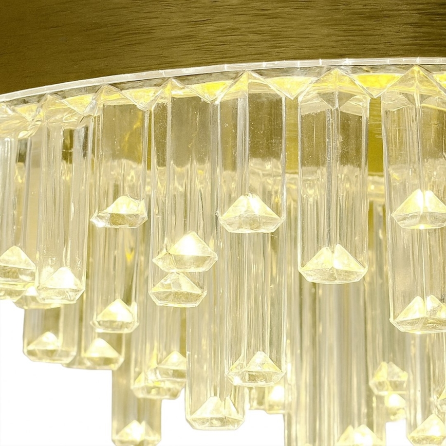 LED nástenná lampa 4W/230V zlatá