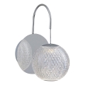 LED Nástenná lampa CREMONA LED/5W/230V 3000K matný chróm