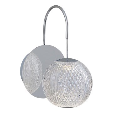 LED Nástenná lampa CREMONA LED/5W/230V 3000K matný chróm