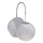 LED Nástenná lampa CREMONA LED/5W/230V 3000K matný chróm