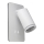 LED Nástenné bodové svietidlo PARIS 1xGU10/10W/230V + LED/6W/230V biela