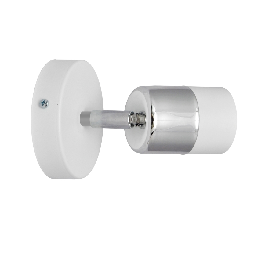 LED Nástenné bodové svietidlo TUBSSON 1xGU10/4,8W/230V biela/lesklý chróm