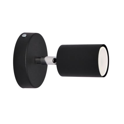 LED Nástenné bodové svietidlo TUNE 1xGU10/4,8W/230V čierna