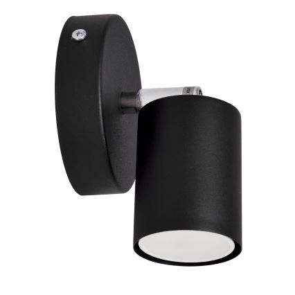 LED Nástenné bodové svietidlo TUNE 1xGU10/4,8W/230V čierna