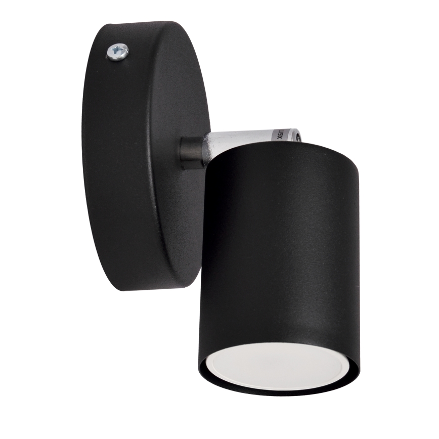 LED Nástenné bodové svietidlo TUNE 1xGU10/4,8W/230V čierna
