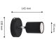LED Nástenné bodové svietidlo TUNE 1xGU10/6,5W/230V čierna