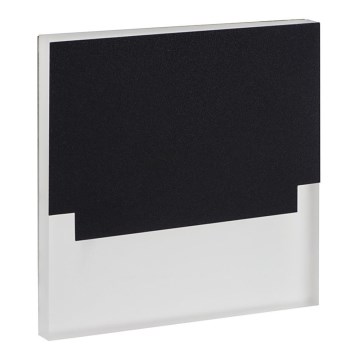 LED Nástenné schodiskové svietidlo SABIK LED/0,8W/12V 3000K