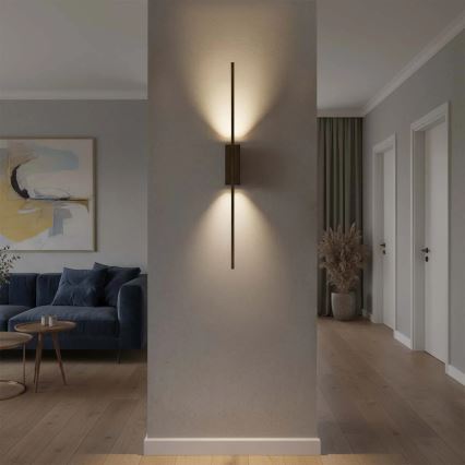 LED nástenné svietidlo AISHA LED/12W/230V 4000K čierna