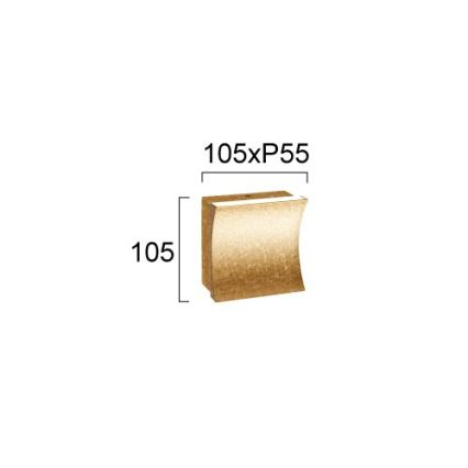 LED nástenné svietidlo ARIELLA LED/8W/230V zlaté
