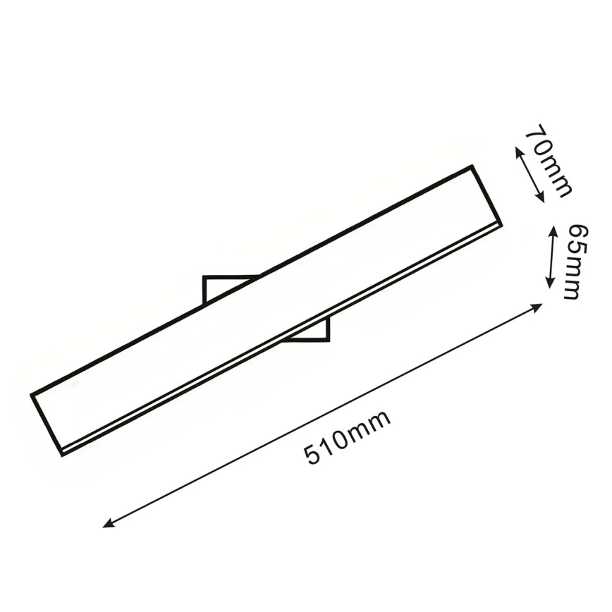 LED nástenné svietidlo BERNADETTA LED/10W/230V 4000K biela