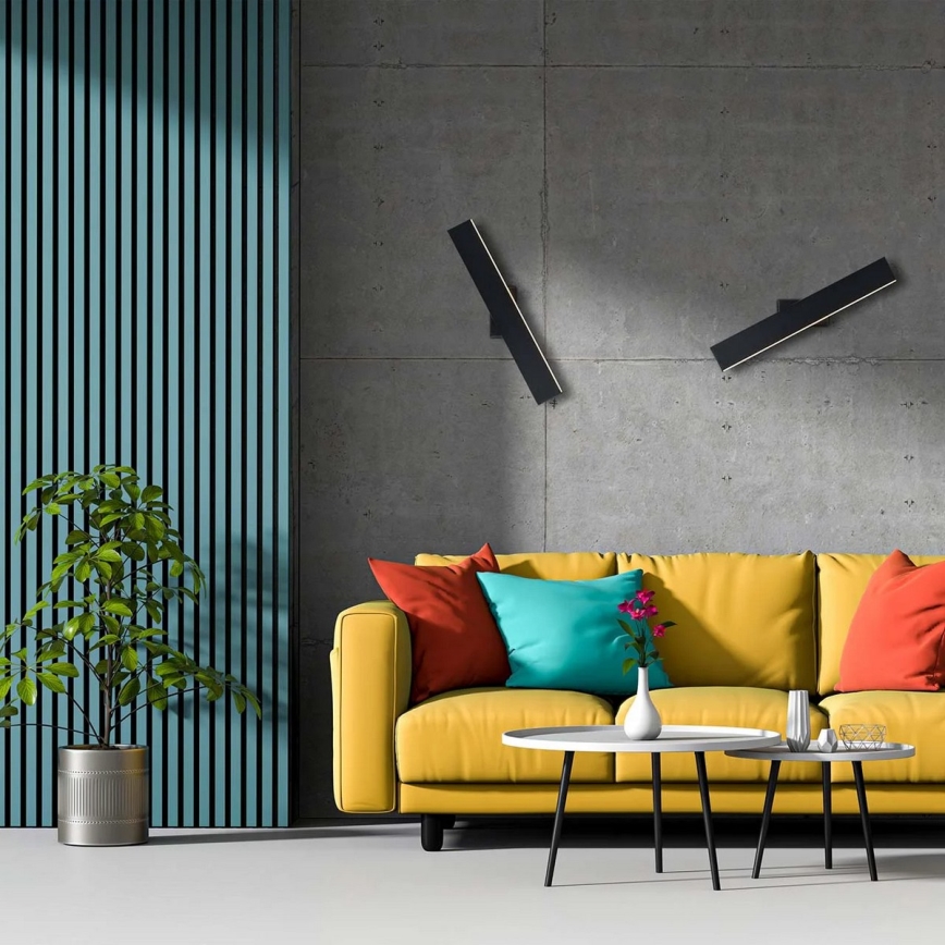 LED Nástenné svietidlo BERNADETTA LED/10W/230V 4000K čierna