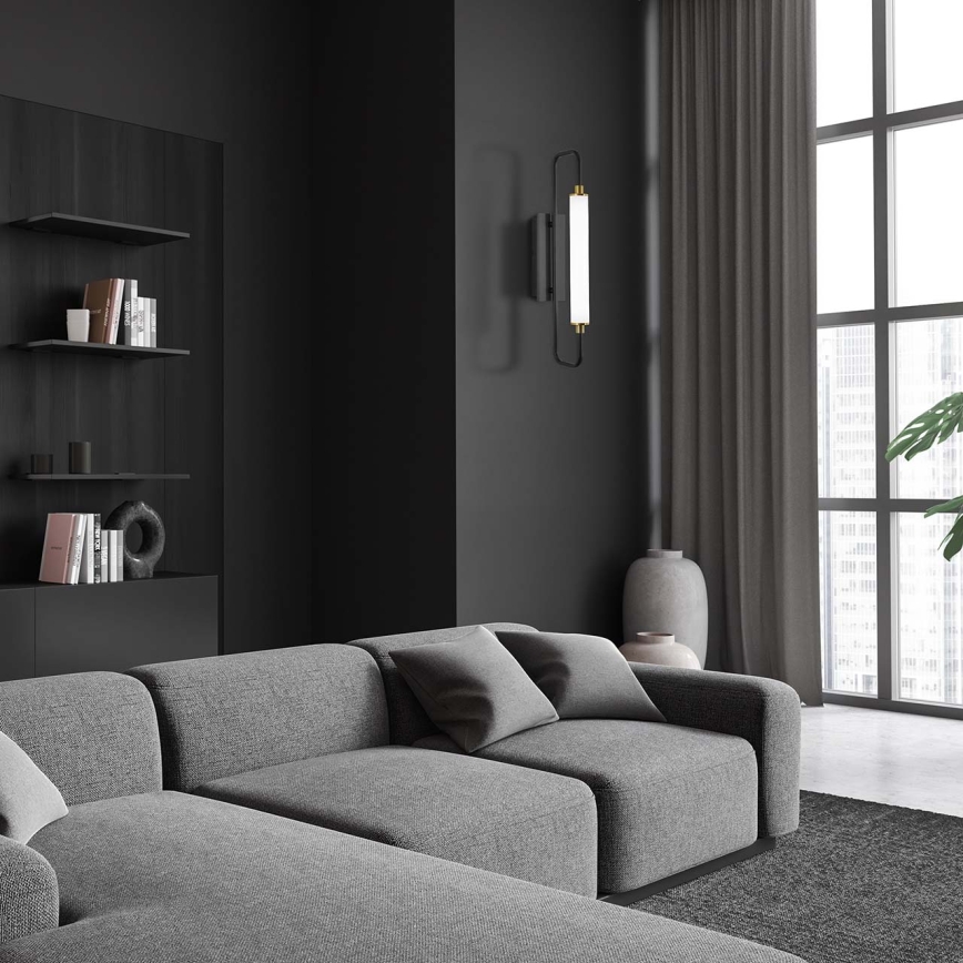 LED nástenné svietidlo FELICJA LED/10W/230V 4000K čierne