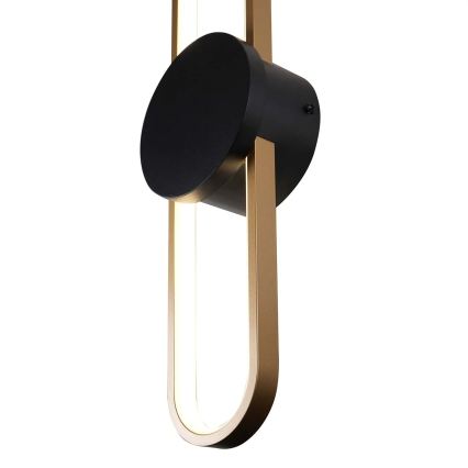 LED nástenné svietidlo FLORENTYNA LED/24W/230V 4000K zlatá/čierna