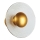 LED nástenné svietidlo GLAMOUR LED/9W/230V zlaté