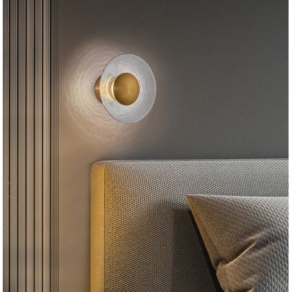 LED nástenné svietidlo GLAMOUR LED/9W/230V zlaté