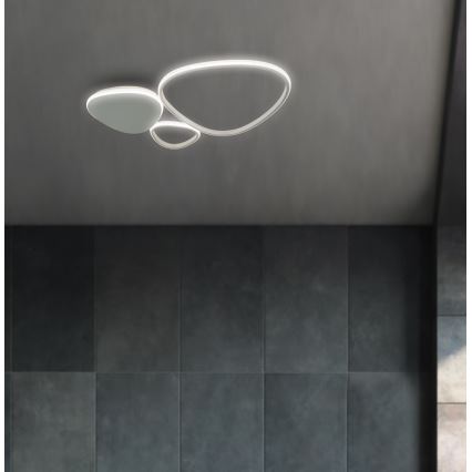 LED nástenné svietidlo HELIX LED/33W/230V sivé