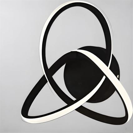 LED Nástenné svietidlo INDIGO LED/14W/230V čierne