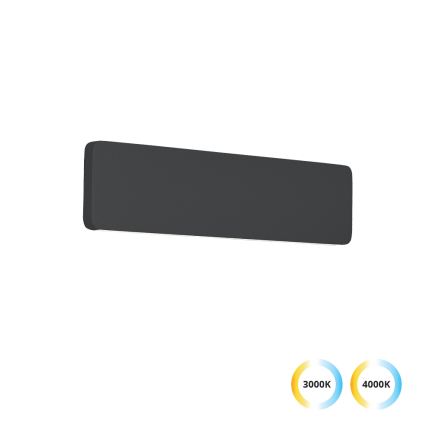 LED nástenné svietidlo KELDA LED/12W/230V 3000K/4000K čierne