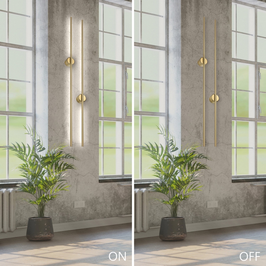 LED nástenné svietidlo LANA LED/12W/230V 4000K matné zlaté