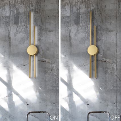 LED nástenné svietidlo LANA LED/15W/230V 4000K matné zlaté