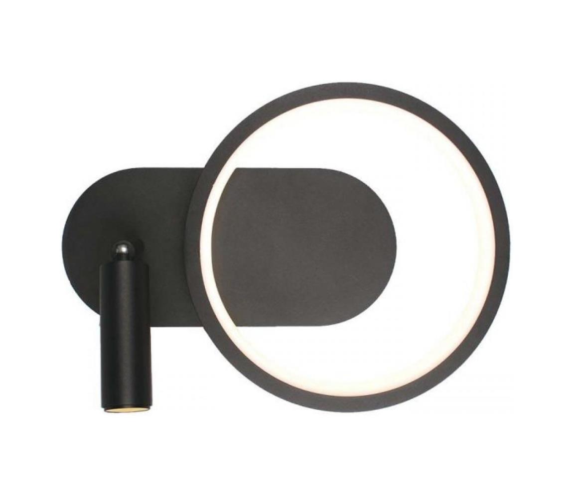 LED Nástenné svietidlo LED/14W/230V 4000K čierna