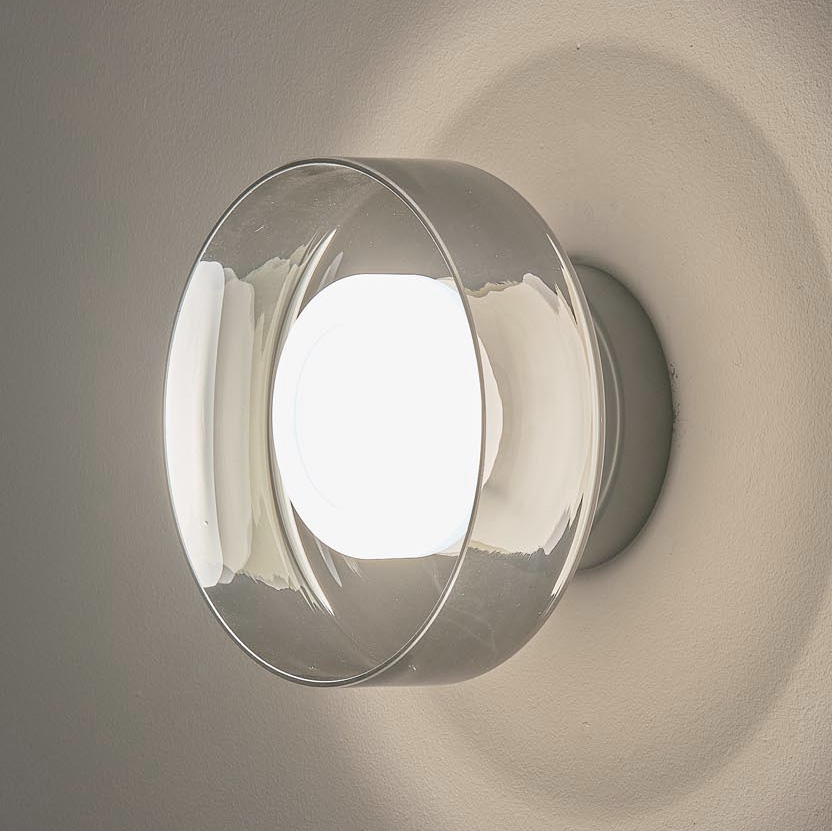 LED Nástenné svietidlo LED/8W/230V 3000K čierna/dymová