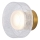 LED Nástenné svietidlo LED/8W/230V 3000K zlatá/číra