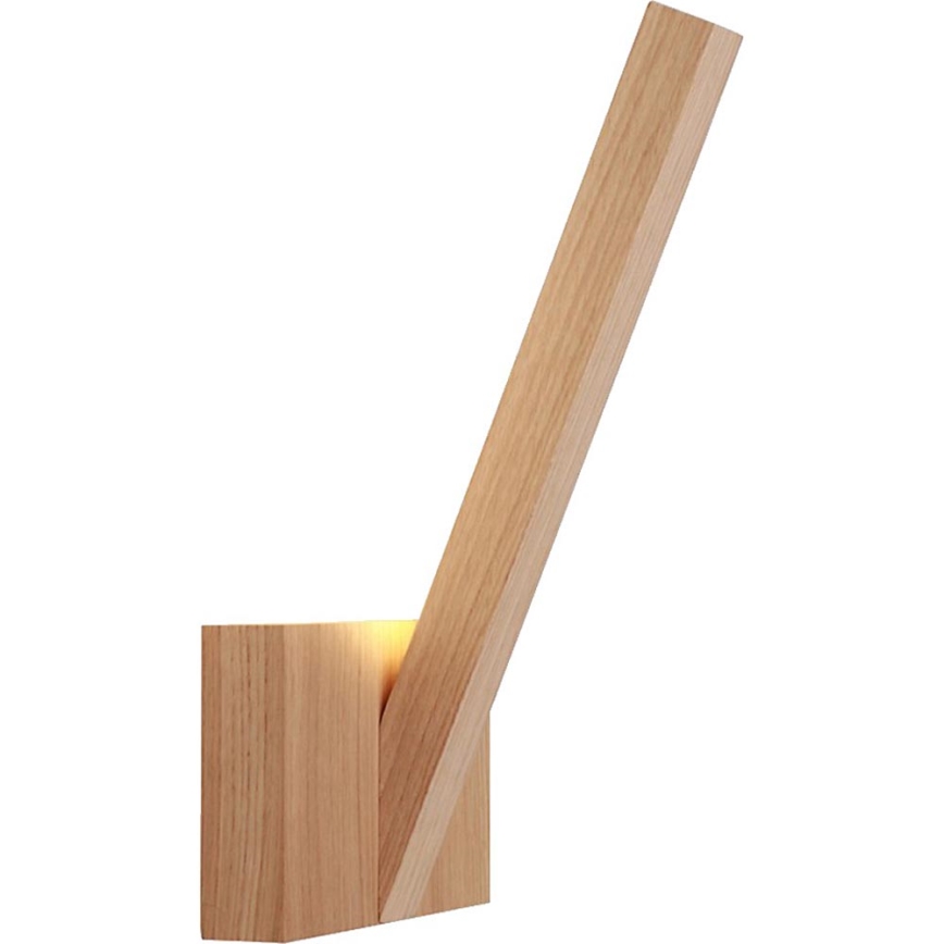 LED Nástenné svietidlo LINUS LED/3W/230V dub
