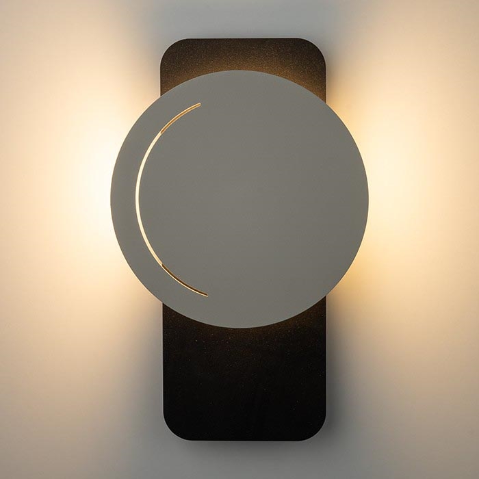LED Nástenné svietidlo LITO LED/7W/230V čierna/béžová