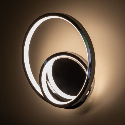 LED Nástenné svietidlo LUCERO LED/13W/230V lesklý chróm