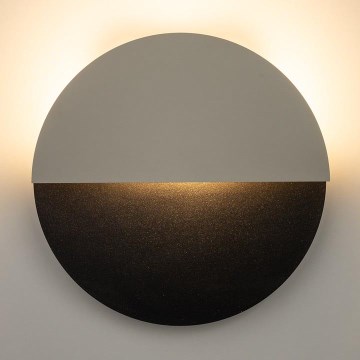 LED Nástenné svietidlo LUNA LED/7W/230V pr. 26 cm čierna/béžová