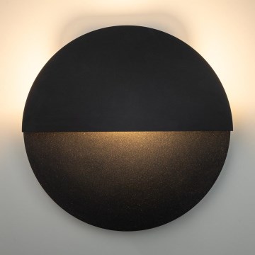 LED Nástenné svietidlo LUNA LED/7W/230V pr. 26 cm čierna