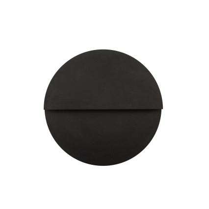 LED Nástenné svietidlo LUNA LED/7W/230V pr. 26 cm čierna