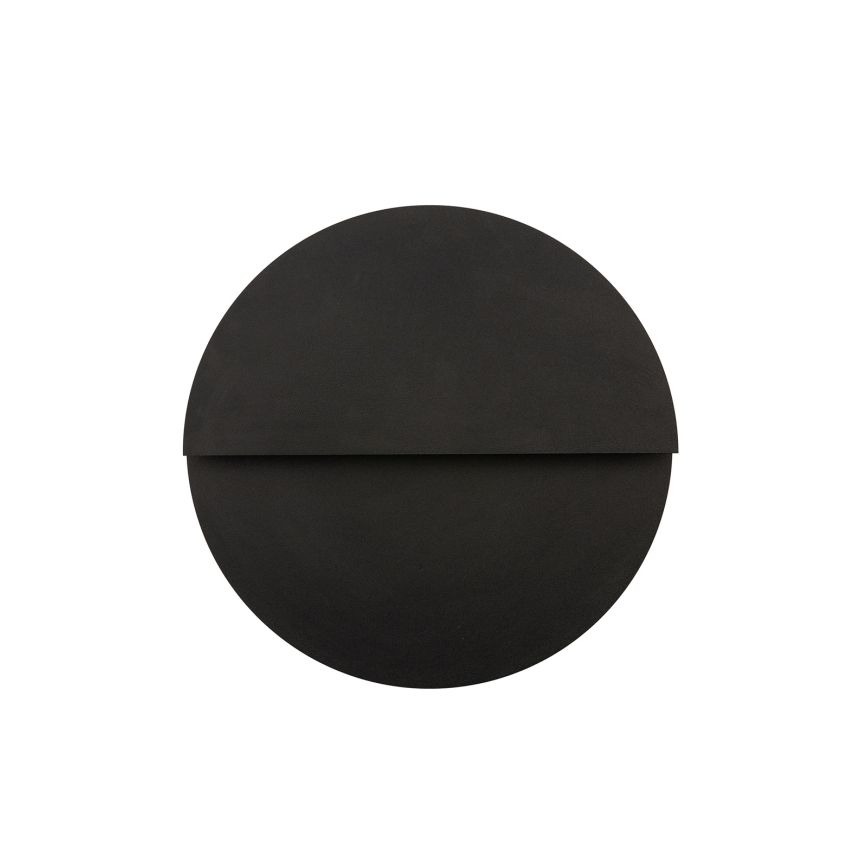LED Nástenné svietidlo LUNA LED/7W/230V pr. 26 cm čierna