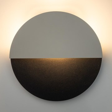 LED Nástenné svietidlo LUNA LED/7W/230V pr. 36 cm čierna/béžová
