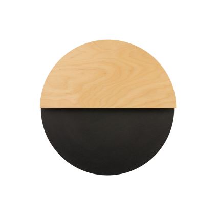 LED Nástenné svietidlo LUNA LED/7W/230V pr. 36 cm čierna/béžová