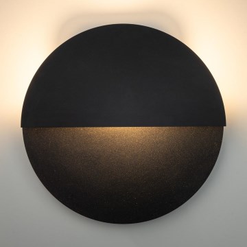 LED Nástenné svietidlo LUNA LED/7W/230V pr. 36 cm čierna