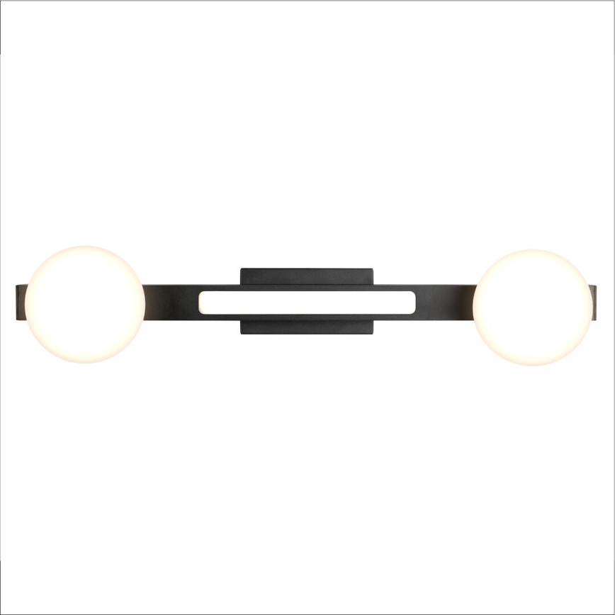LED Nástenné svietidlo MAGNET LED/13W/230V + 2xG9/60W 3000/4000K čierna