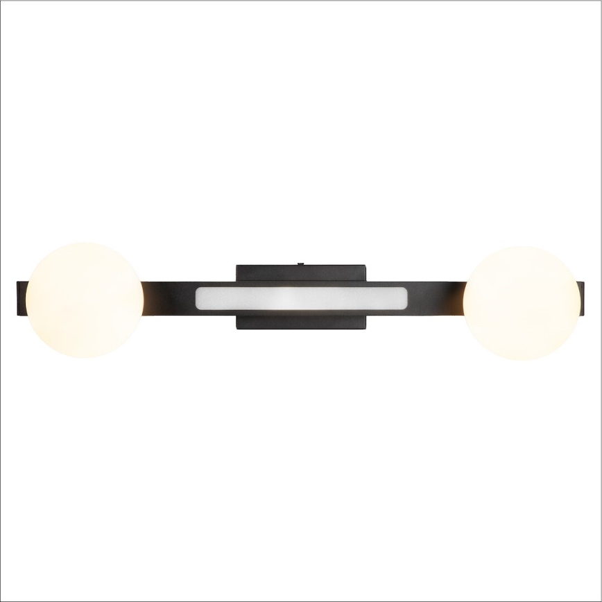 LED Nástenné svietidlo MAGNET LED/13W/230V + 2xG9/60W 3000/4000K čierna